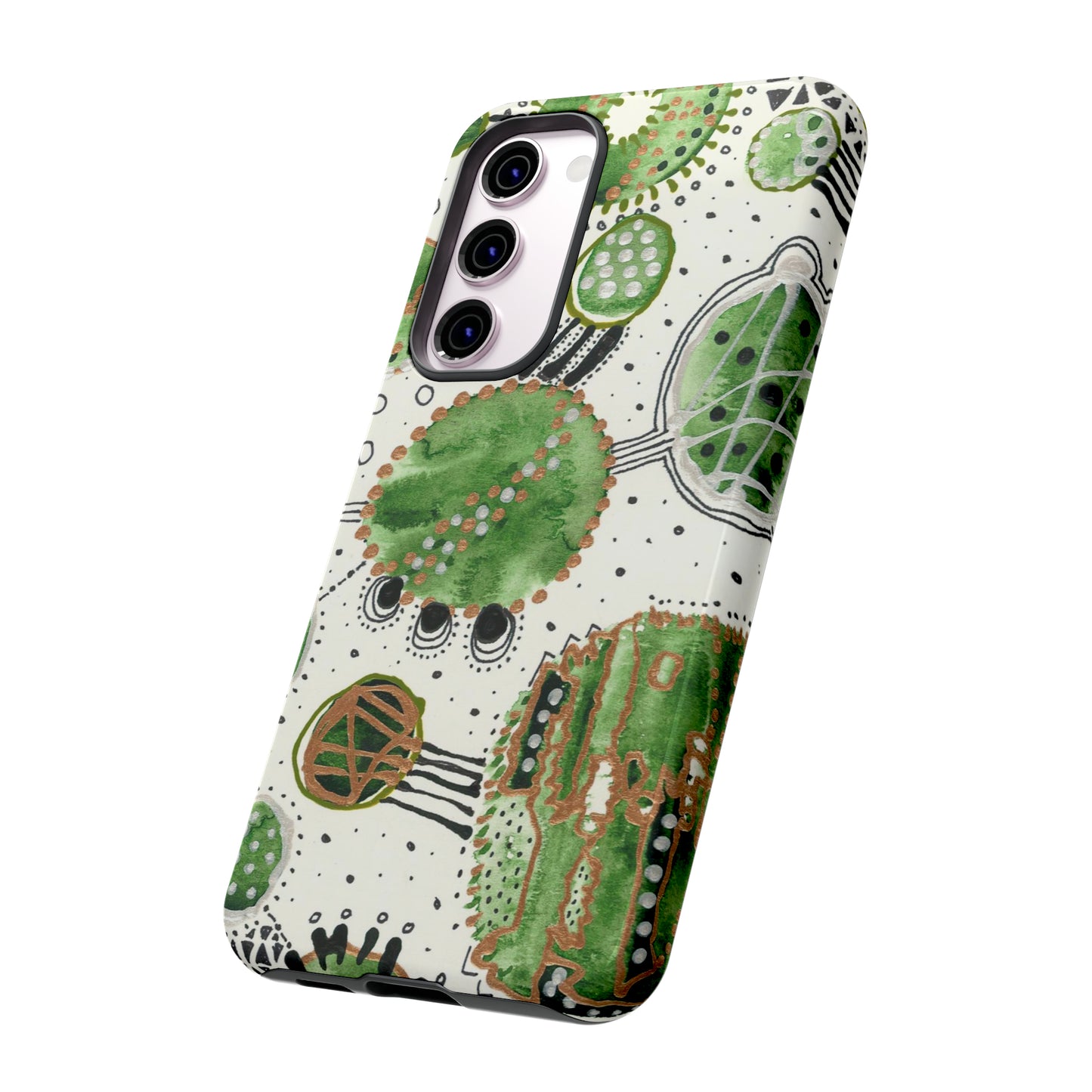 Phone Case - Green Bliss Bubbles