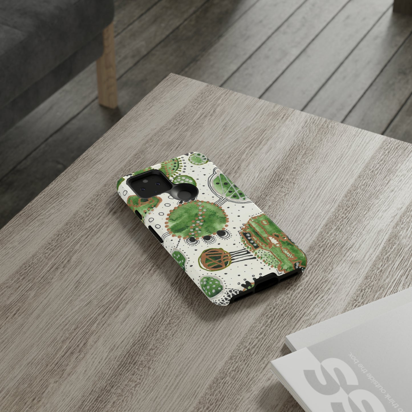 Phone Case - Green Bliss Bubbles