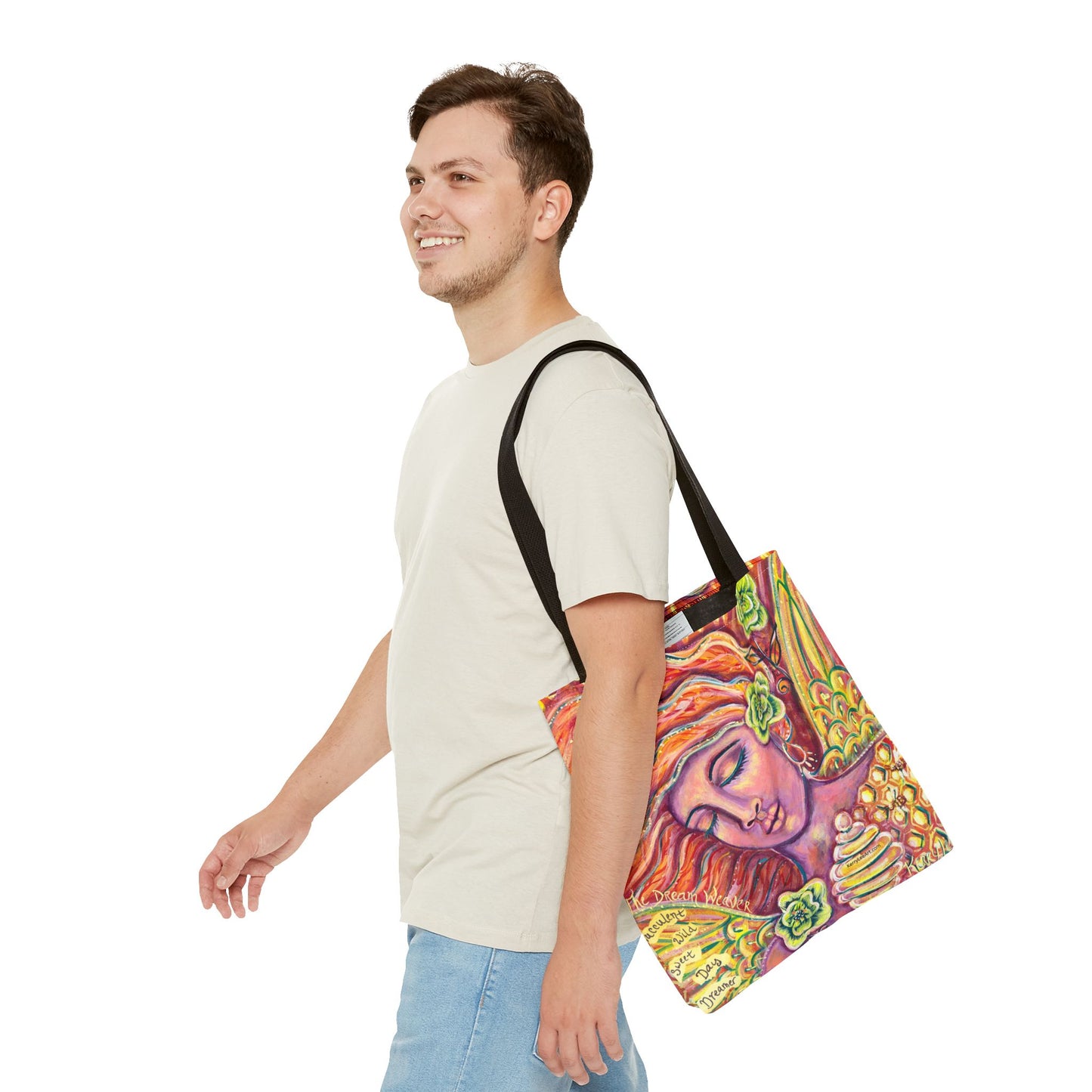 "Dream Weaver" Printed Tote Bag