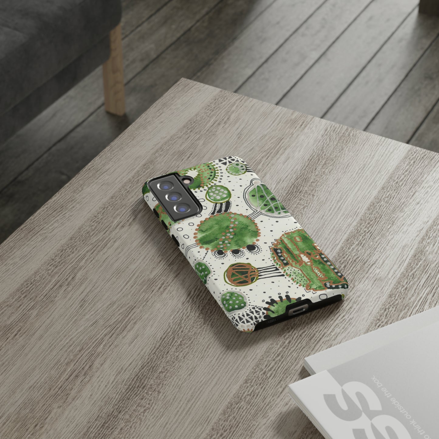 Phone Case - Green Bliss Bubbles