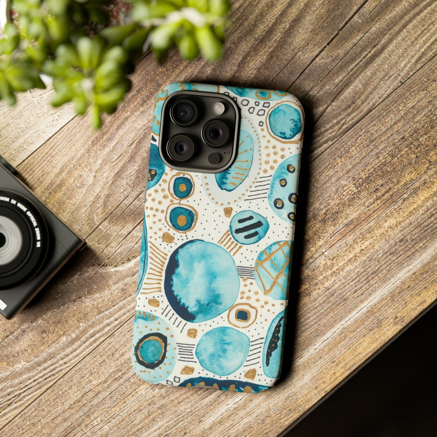 Phone Case - Aqua Bliss Bubbles