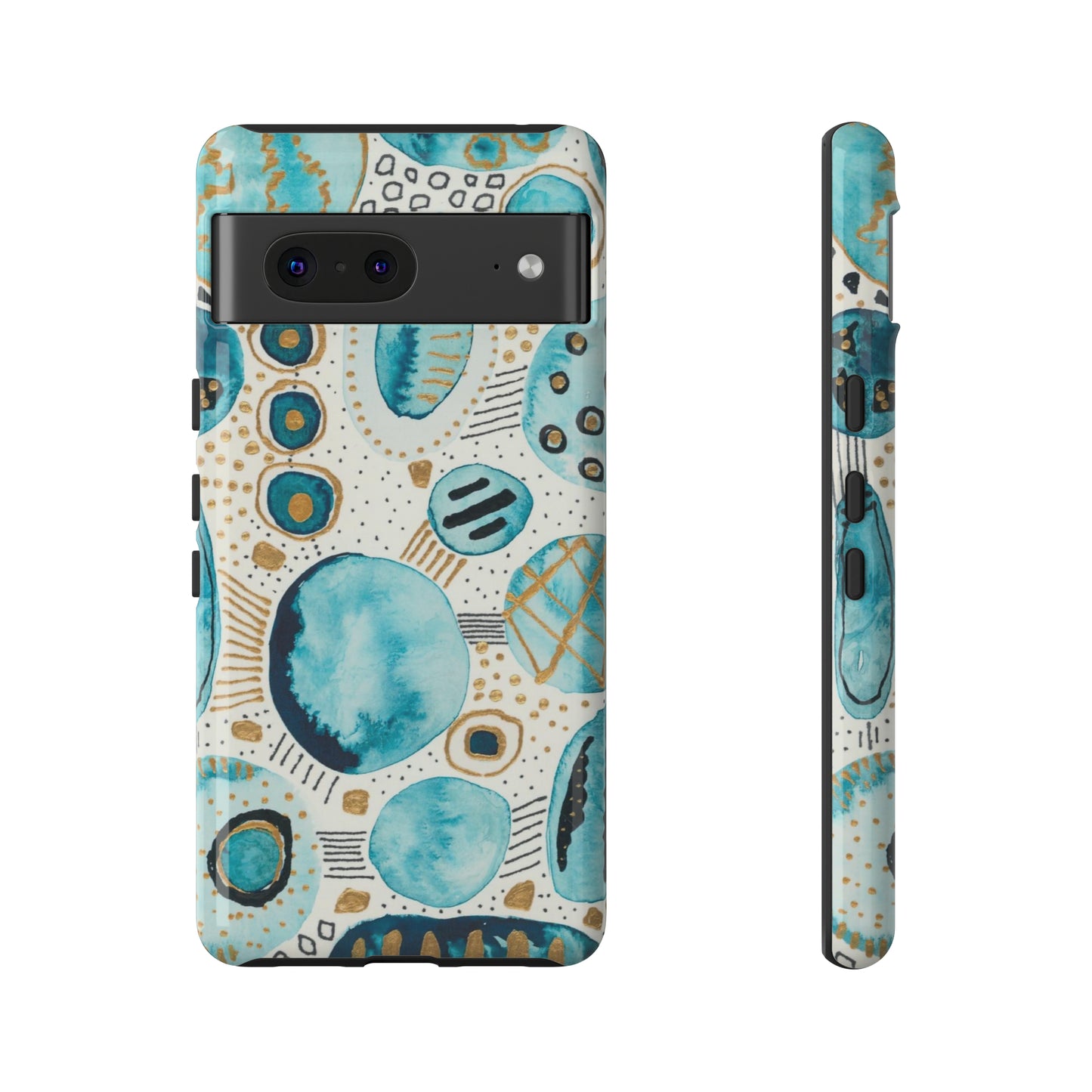 Phone Case - Aqua Bliss Bubbles