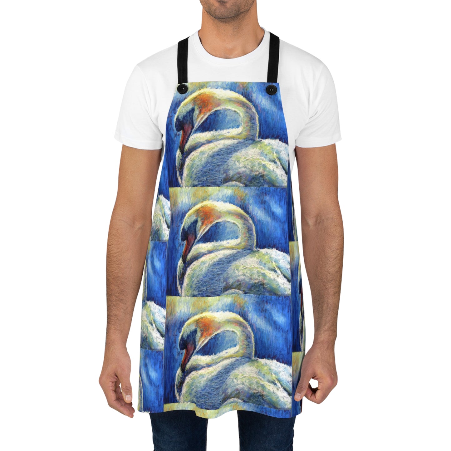 Apron: "Serenity Swan"