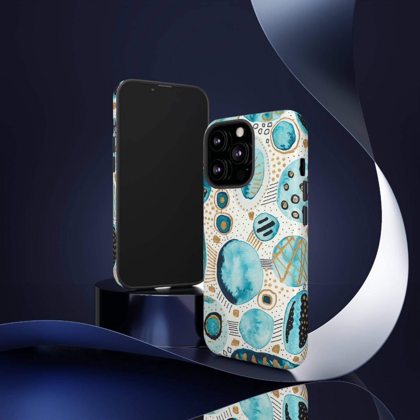 Phone Case - Aqua Bliss Bubbles