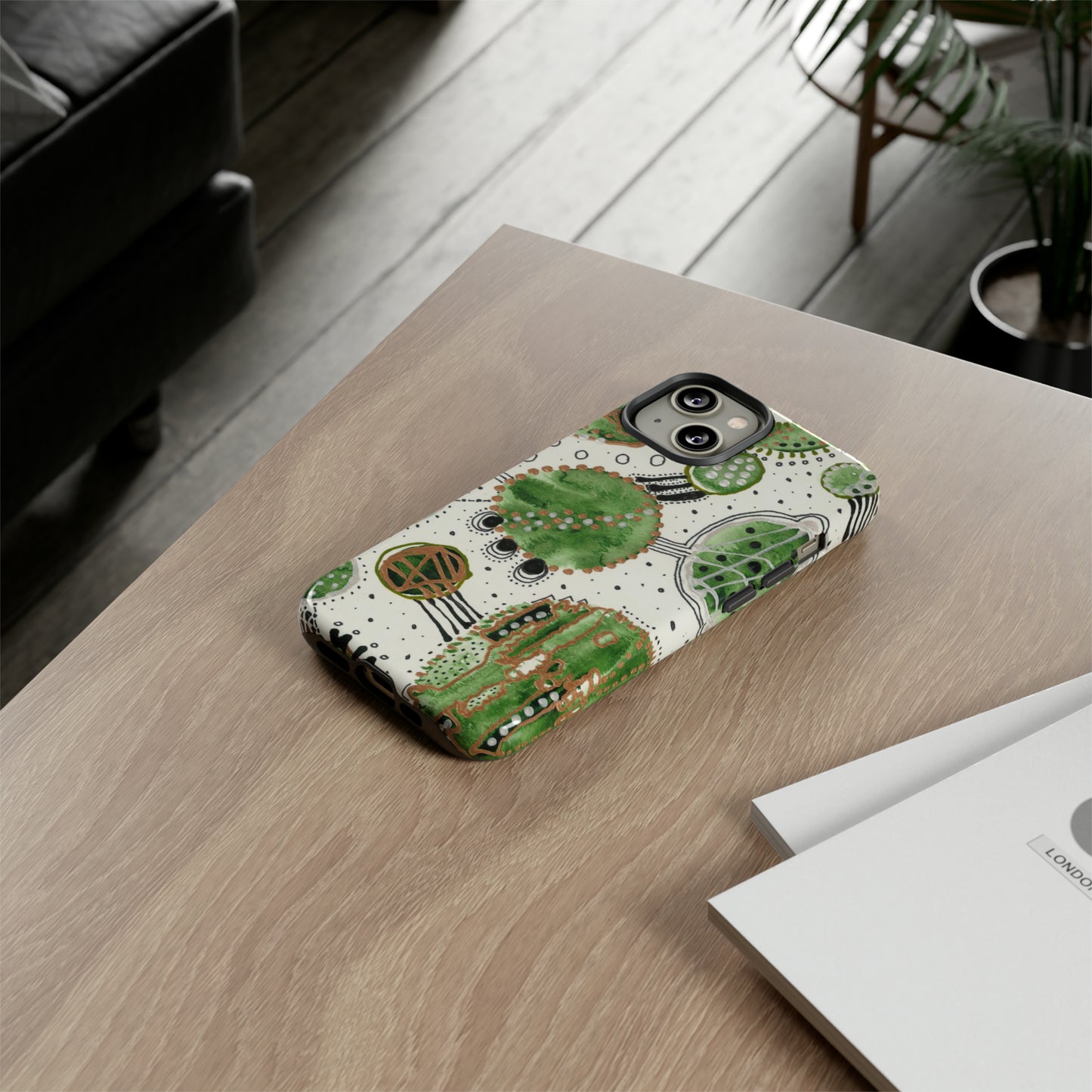Phone Case - Green Bliss Bubbles