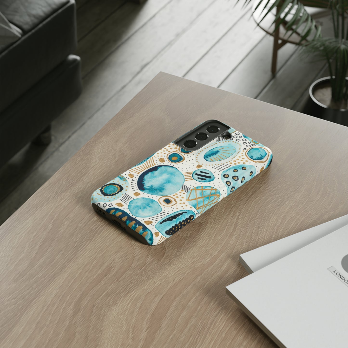 Phone Case - Aqua Bliss Bubbles