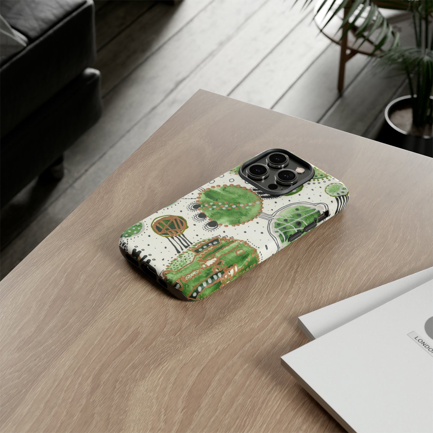 Phone Case - Green Bliss Bubbles