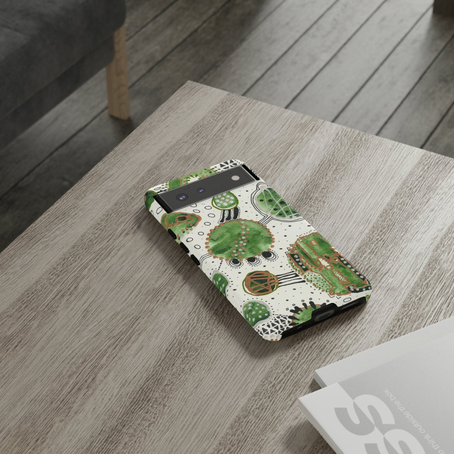 Phone Case - Green Bliss Bubbles