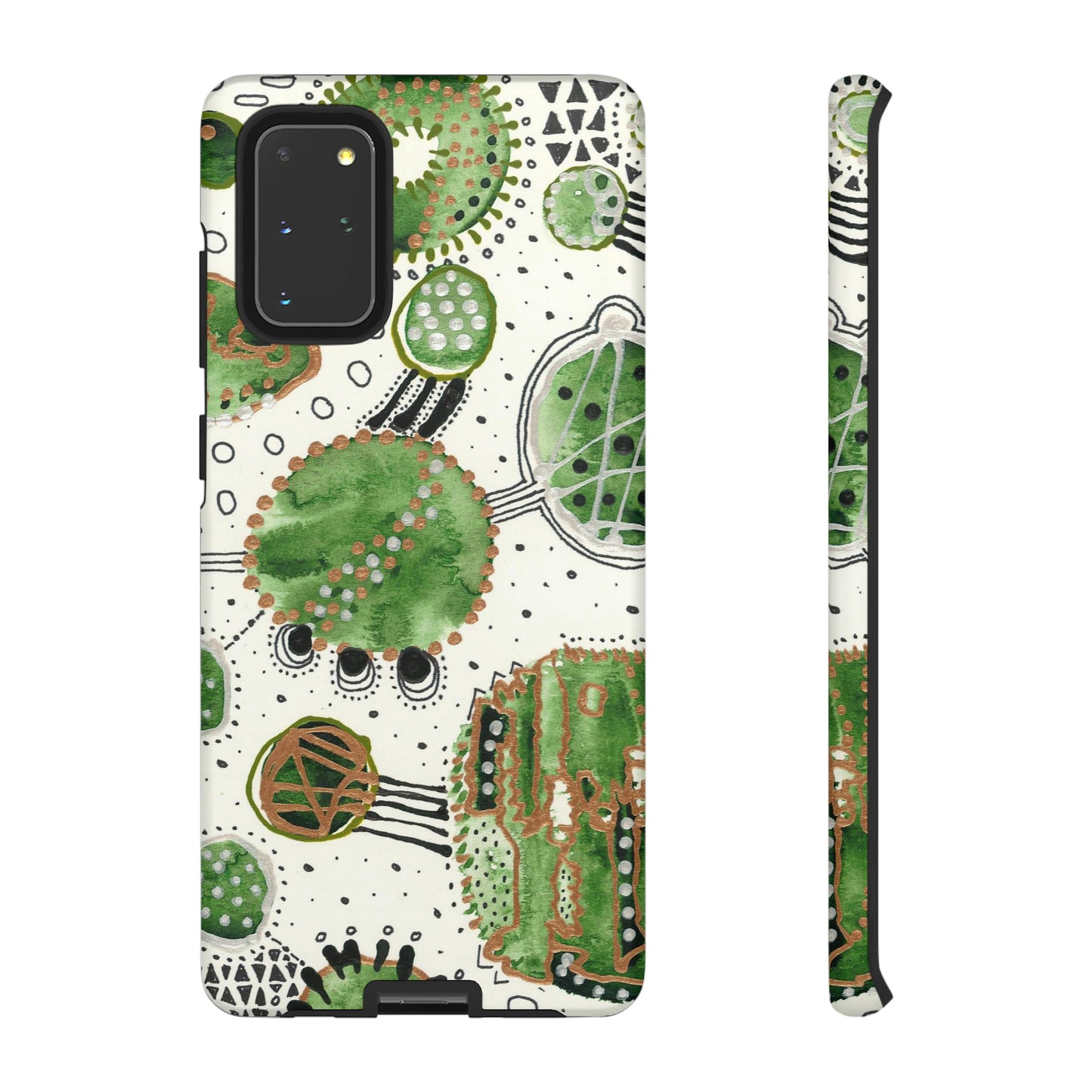 Phone Case - Green Bliss Bubbles