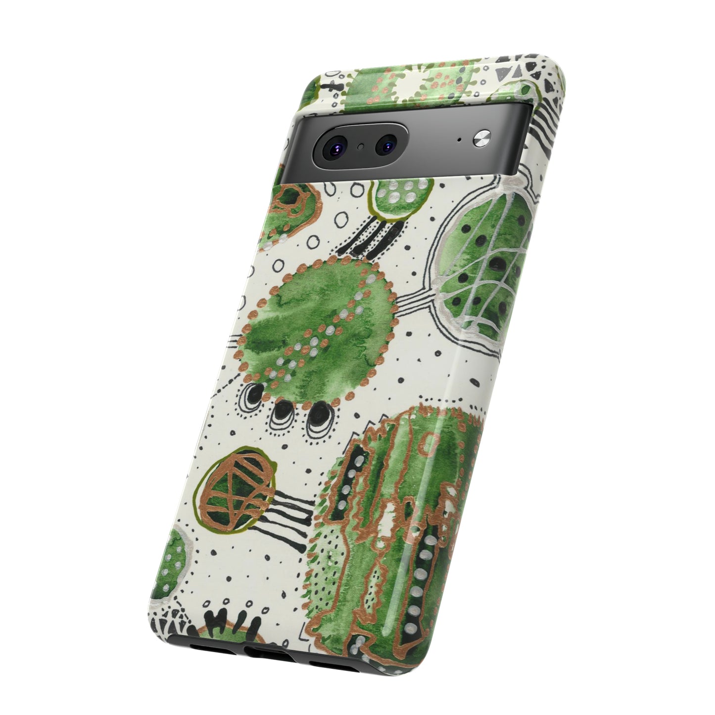 Phone Case - Green Bliss Bubbles