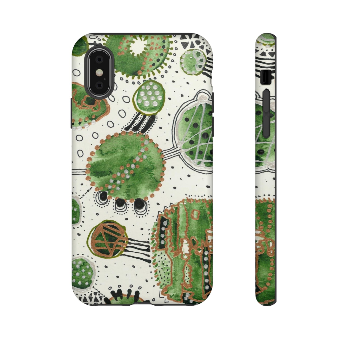 Phone Case - Green Bliss Bubbles