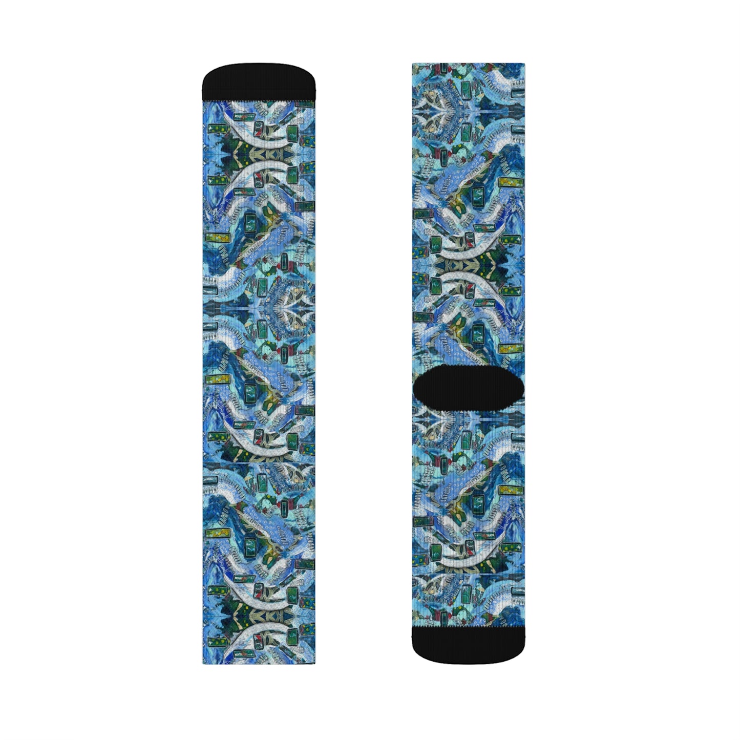 "Windows of Wonder" Unisex Socks
