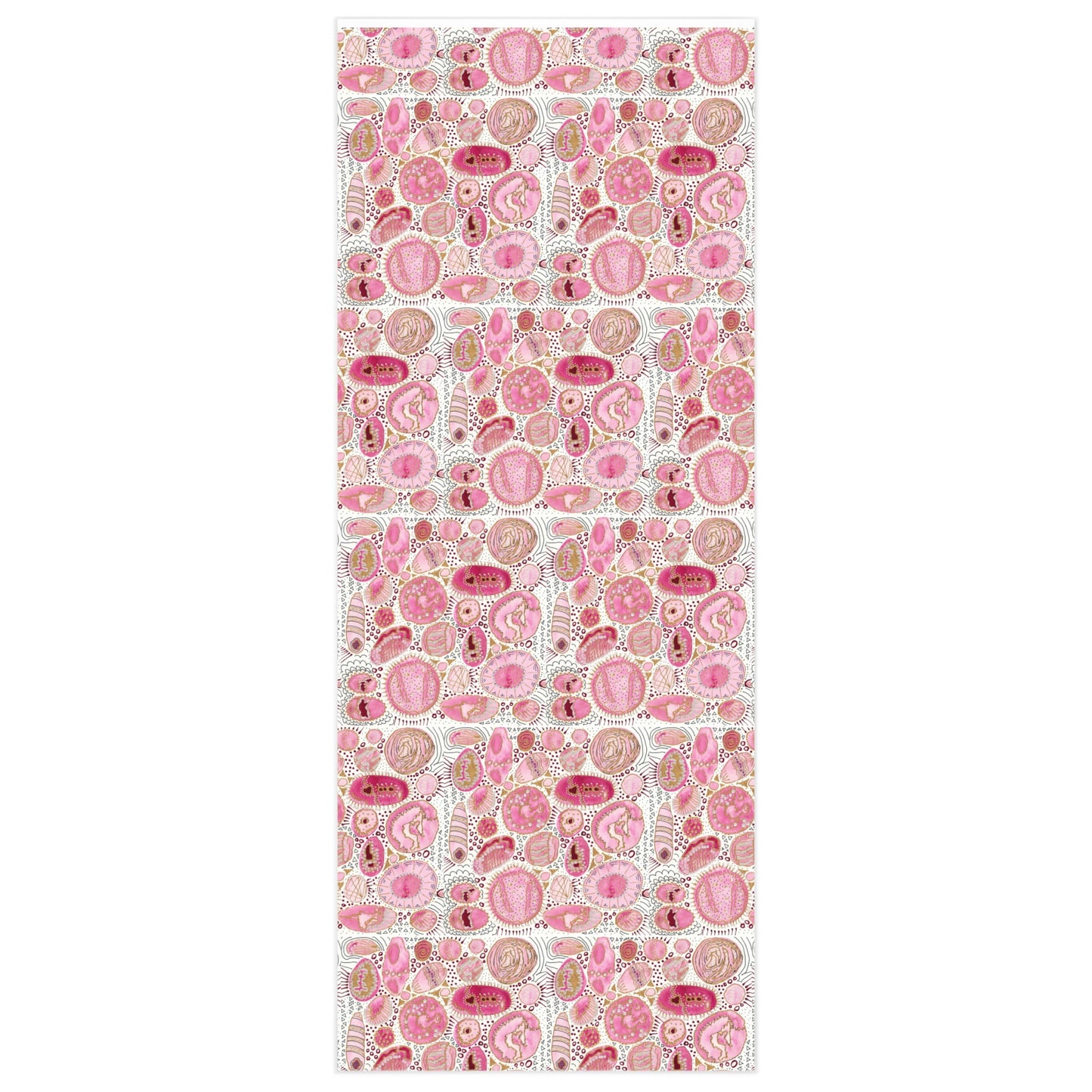 Wrapping Paper - "Pink Bliss Bubbles"
