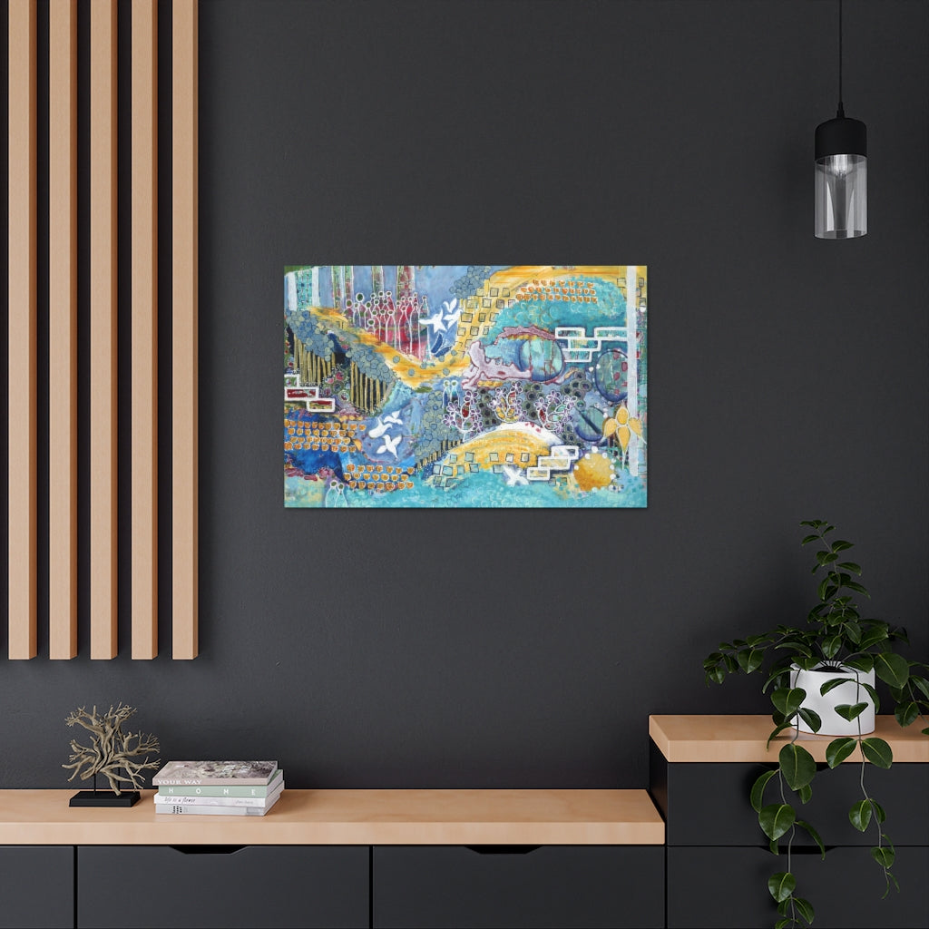 "Sun Sky Sea" - Canvas Gallery Wraps