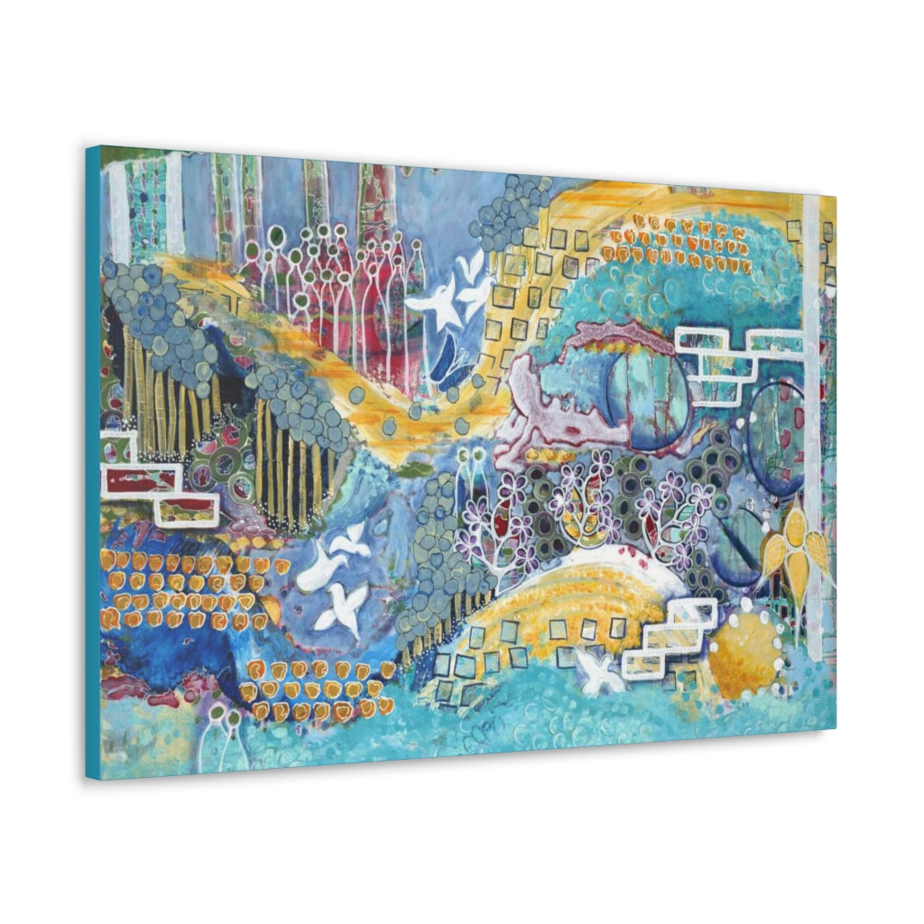 "Sun Sky Sea" Canvas Print (Australia)