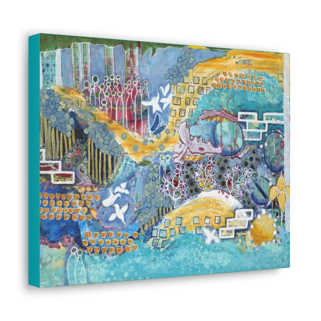 "Sun Sky Sea" - Canvas Gallery Wraps