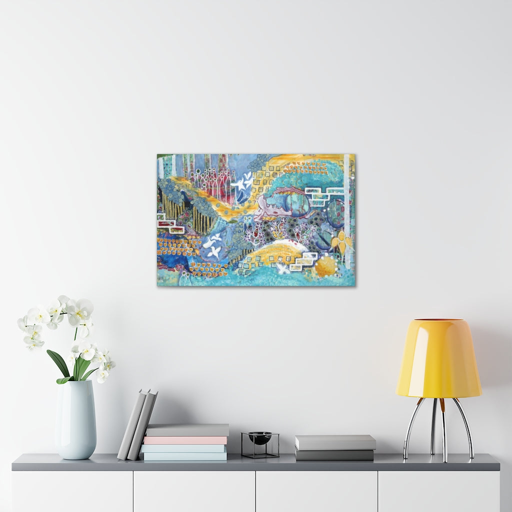 "Sun Sky Sea" - Canvas Gallery Wraps