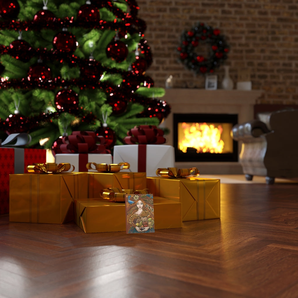 "She Harvests Abundance" - Canvas Gallery Wraps