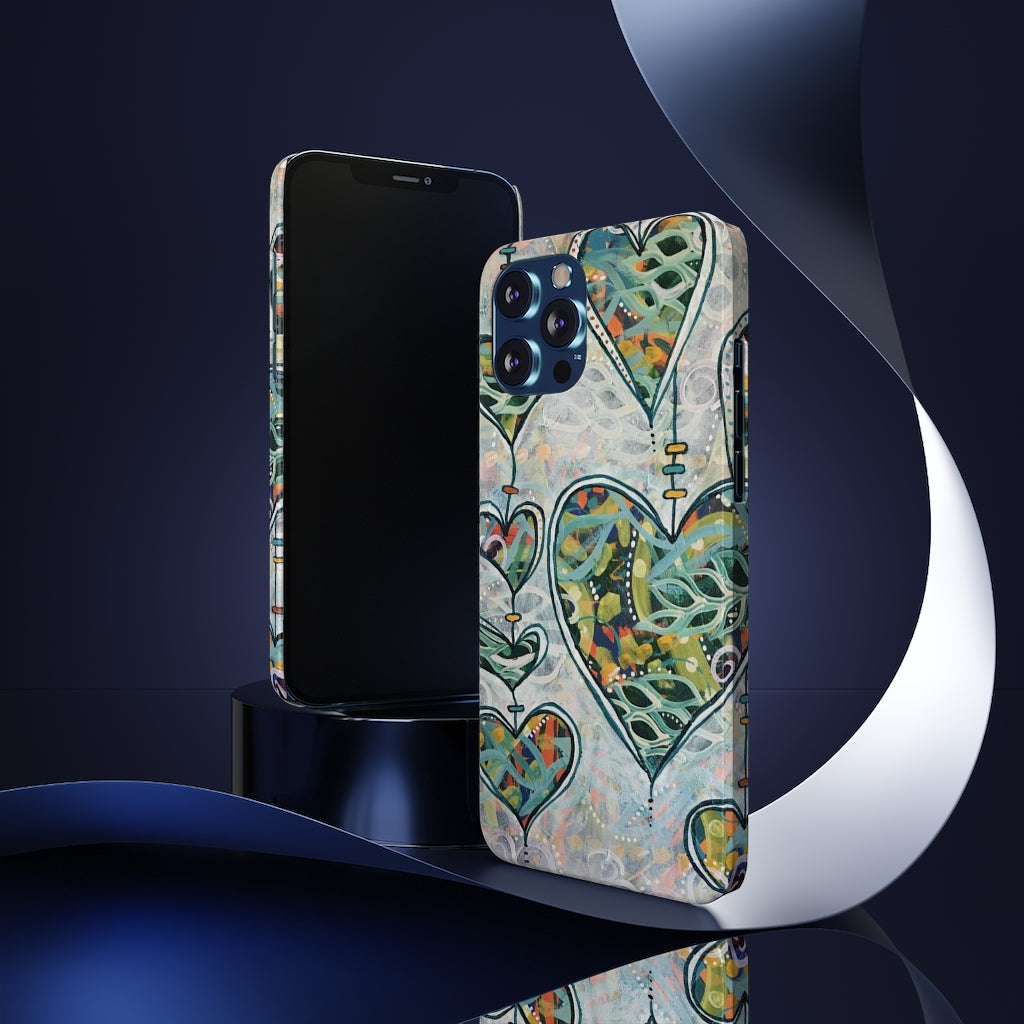 Botanical Hearts - Phone Cases, Case-Mate