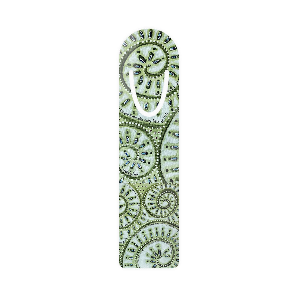 "For Love's Sake" - Metal Bookmark