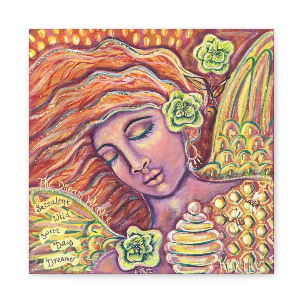 "Dream Weaver" Canvas Print 12x12 Inches (Australia)