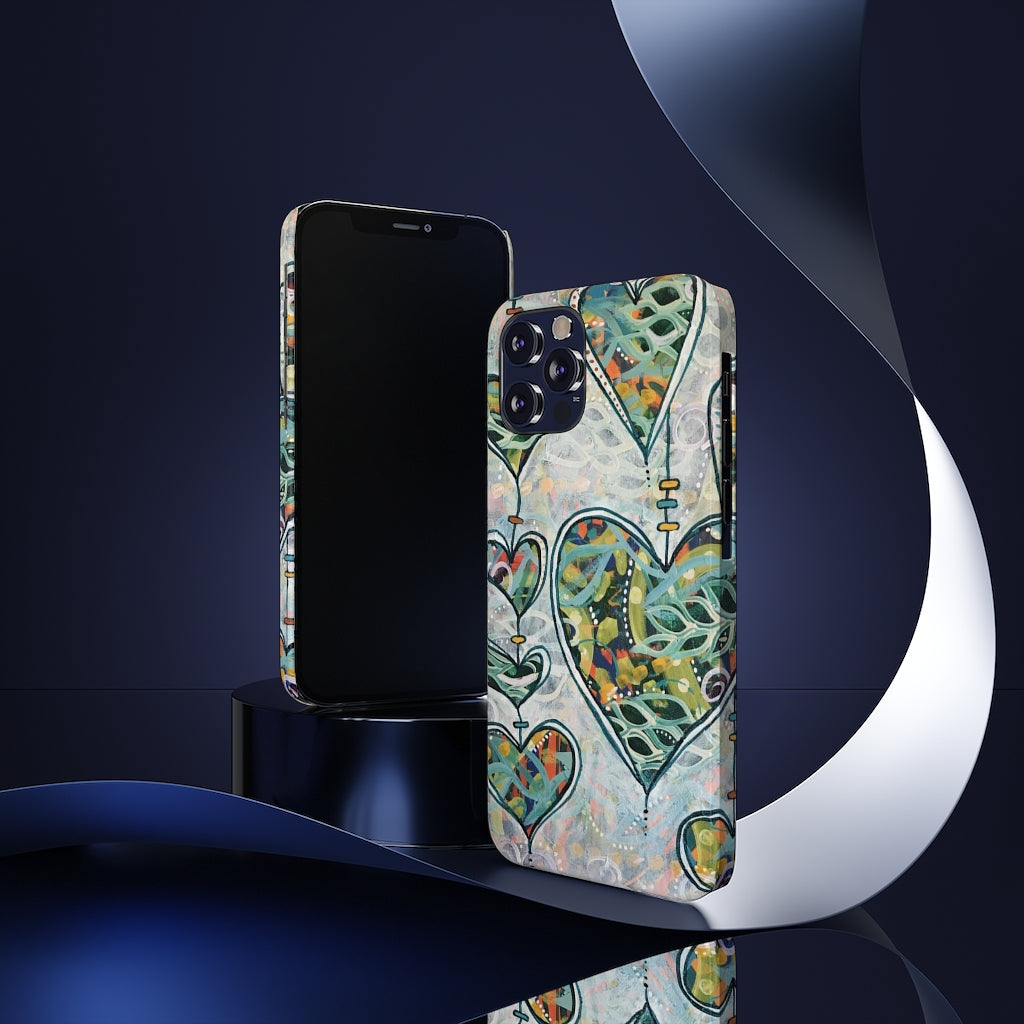 Botanical Hearts - Phone Cases, Case-Mate