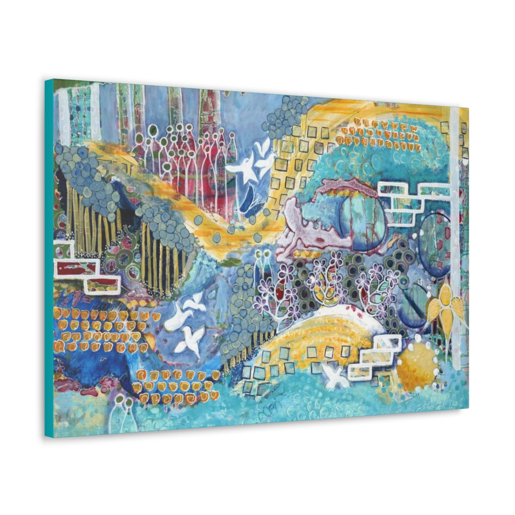 "Sun Sky Sea" - Canvas Gallery Wraps