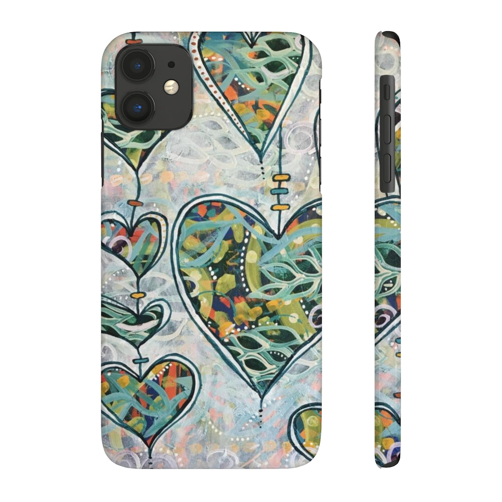 Botanical Hearts - Phone Cases, Case-Mate