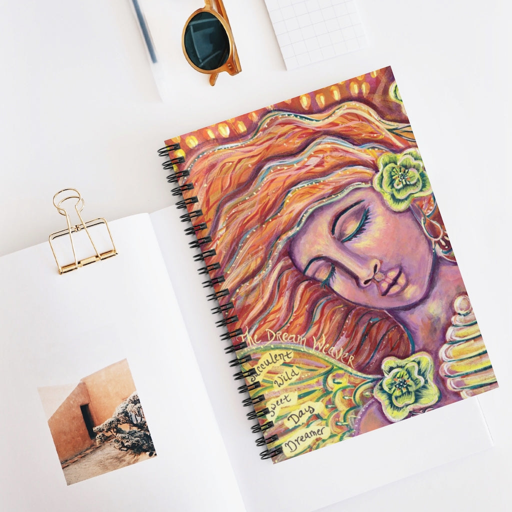 The Dreamweaver - Spiral Notebook - Ruled Line