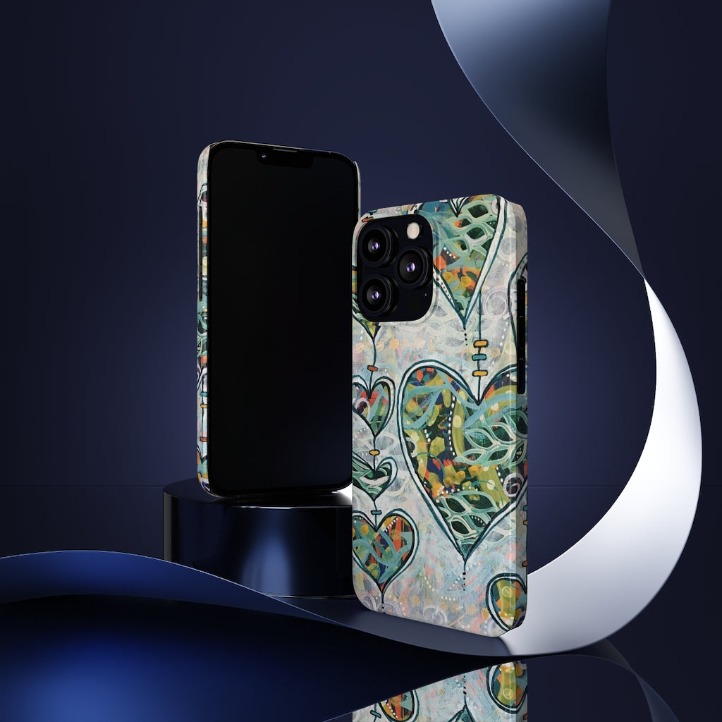 Botanical Hearts - Phone Cases, Case-Mate