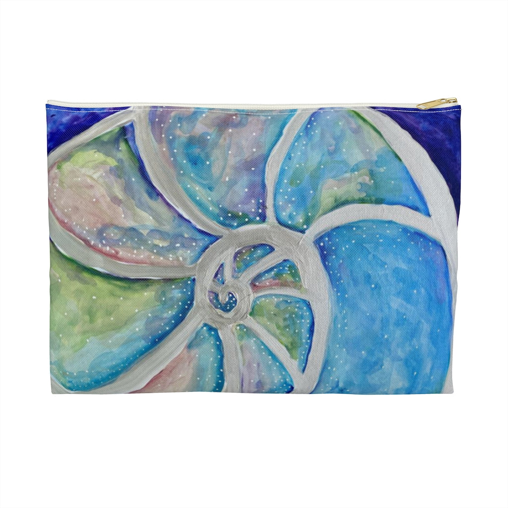 "Nautlilus Shell" - Accessory Pouch