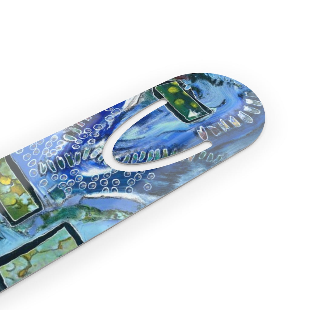 "Windows of Wonder" - Metal Bookmark