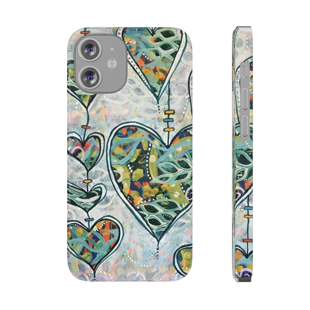 Botanical Hearts - Phone Cases, Case-Mate