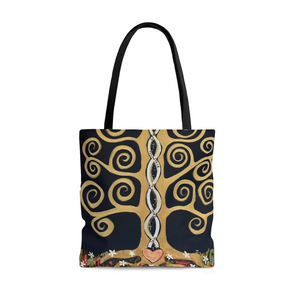 "Abundance Tree" Printed Tote Bag