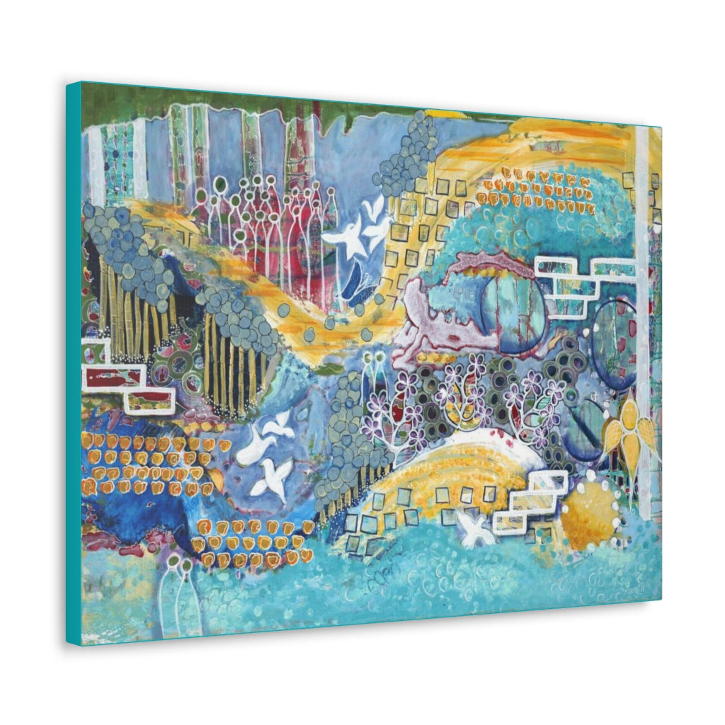 "Sun Sky Sea" - Canvas Gallery Wraps