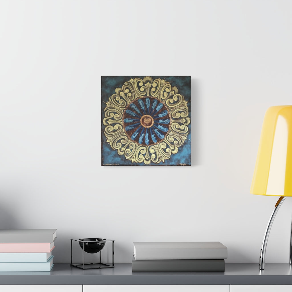 "I Love You Because" Canvas Print (Australia)