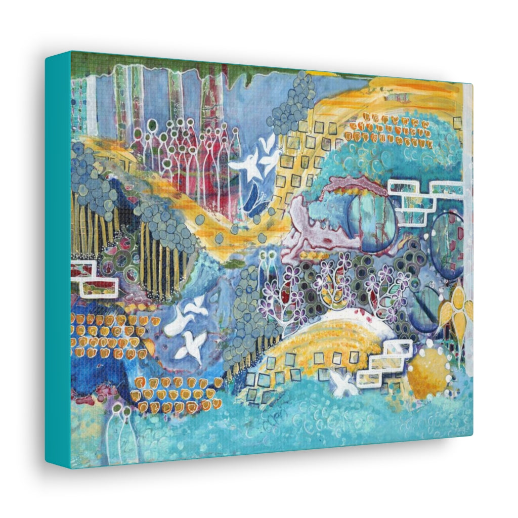 "Sun Sky Sea" - Canvas Gallery Wraps