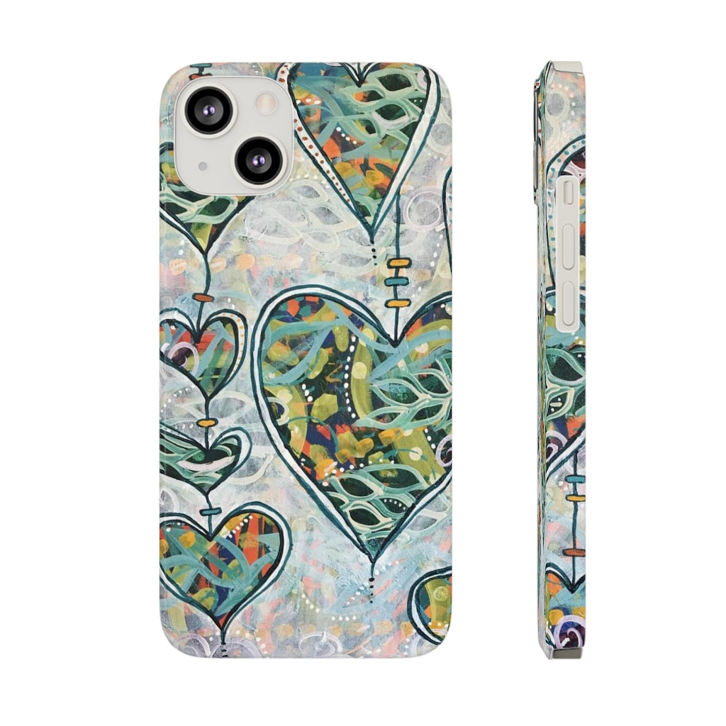 Botanical Hearts - Phone Cases, Case-Mate