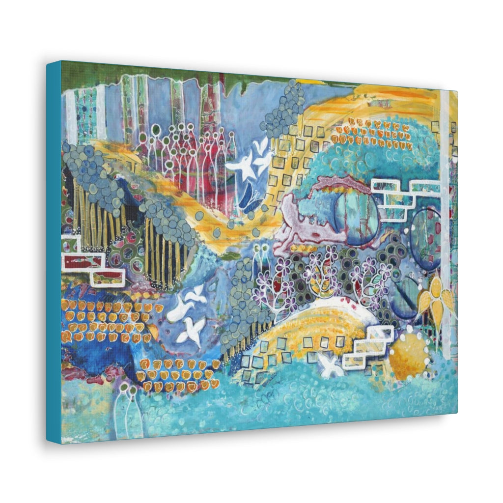 "Sun Sky Sea" Canvas Print (Australia)