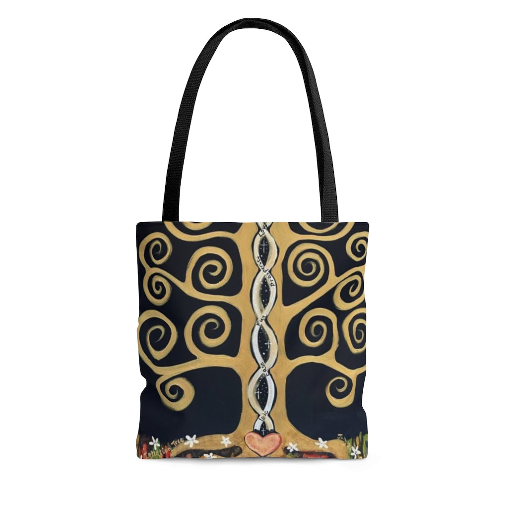 "Abundance Tree" Printed Tote Bag