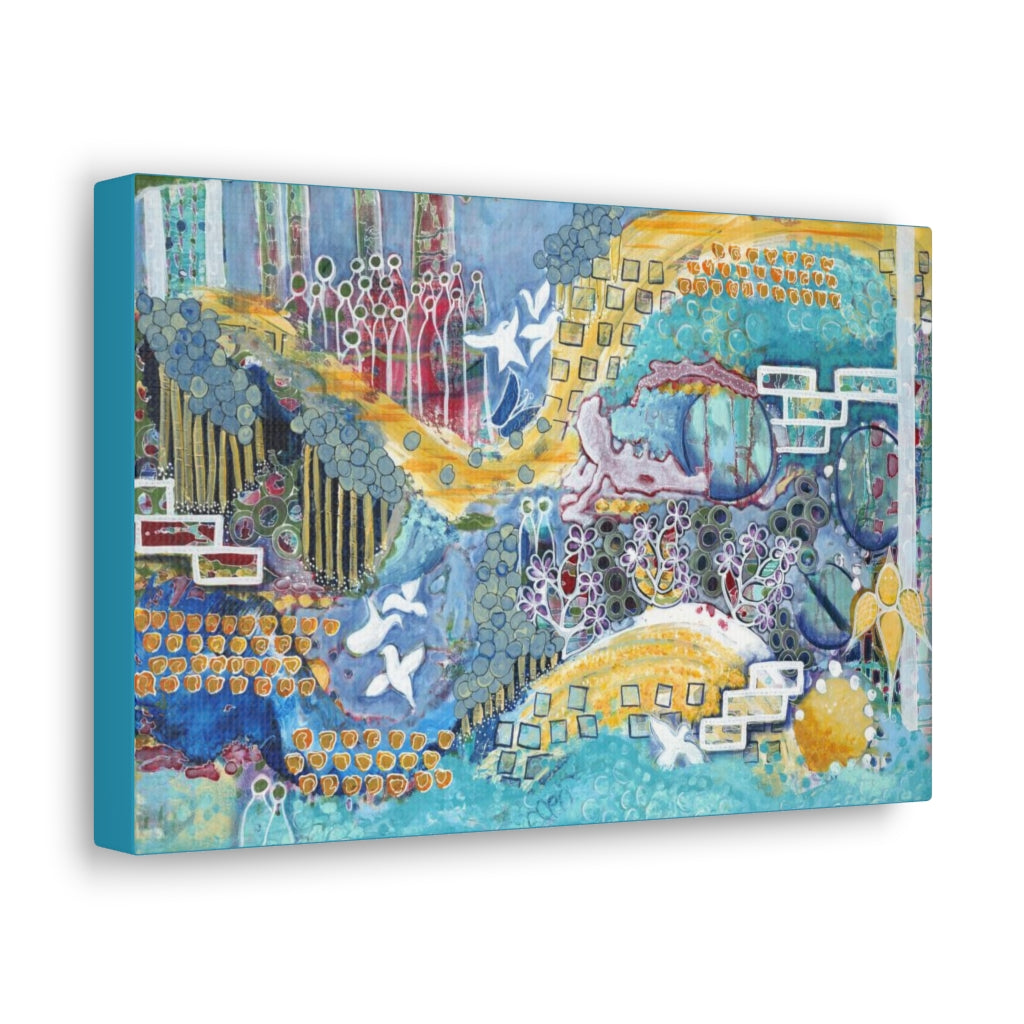 "Sun Sky Sea" Canvas Print (Australia)