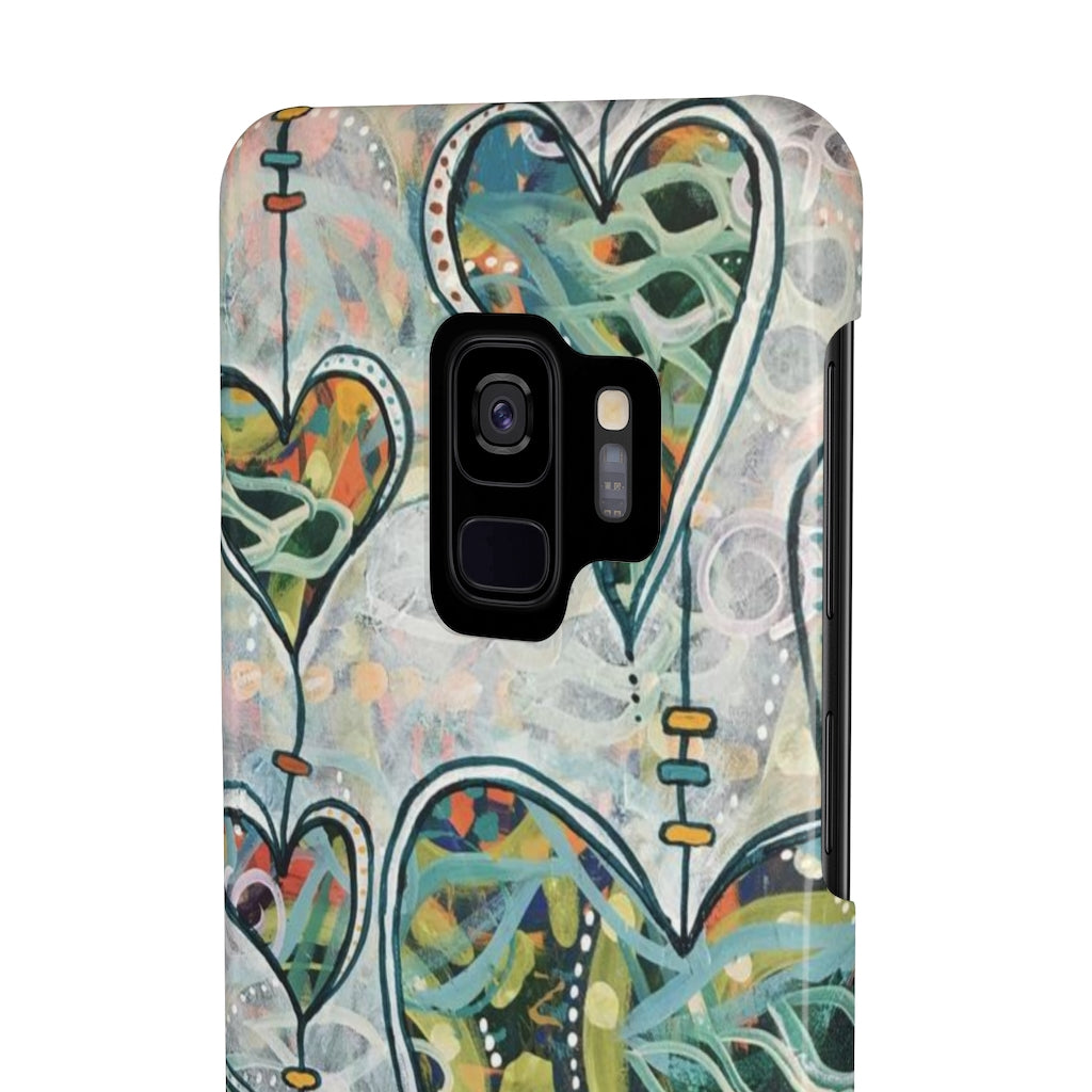 Botanical Hearts - Phone Cases, Case-Mate