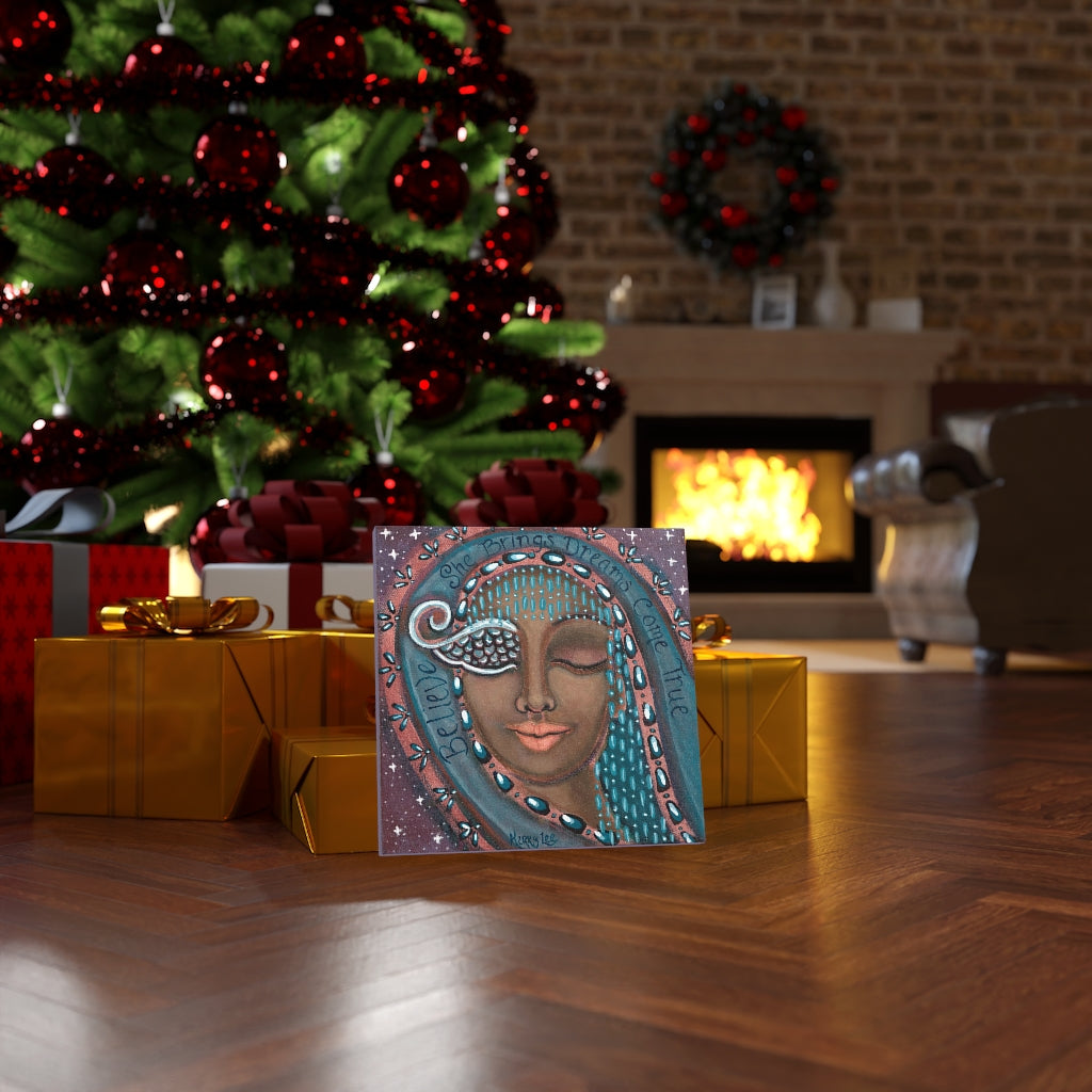 "She Believes in Dreams Come True" - Canvas Gallery Wraps