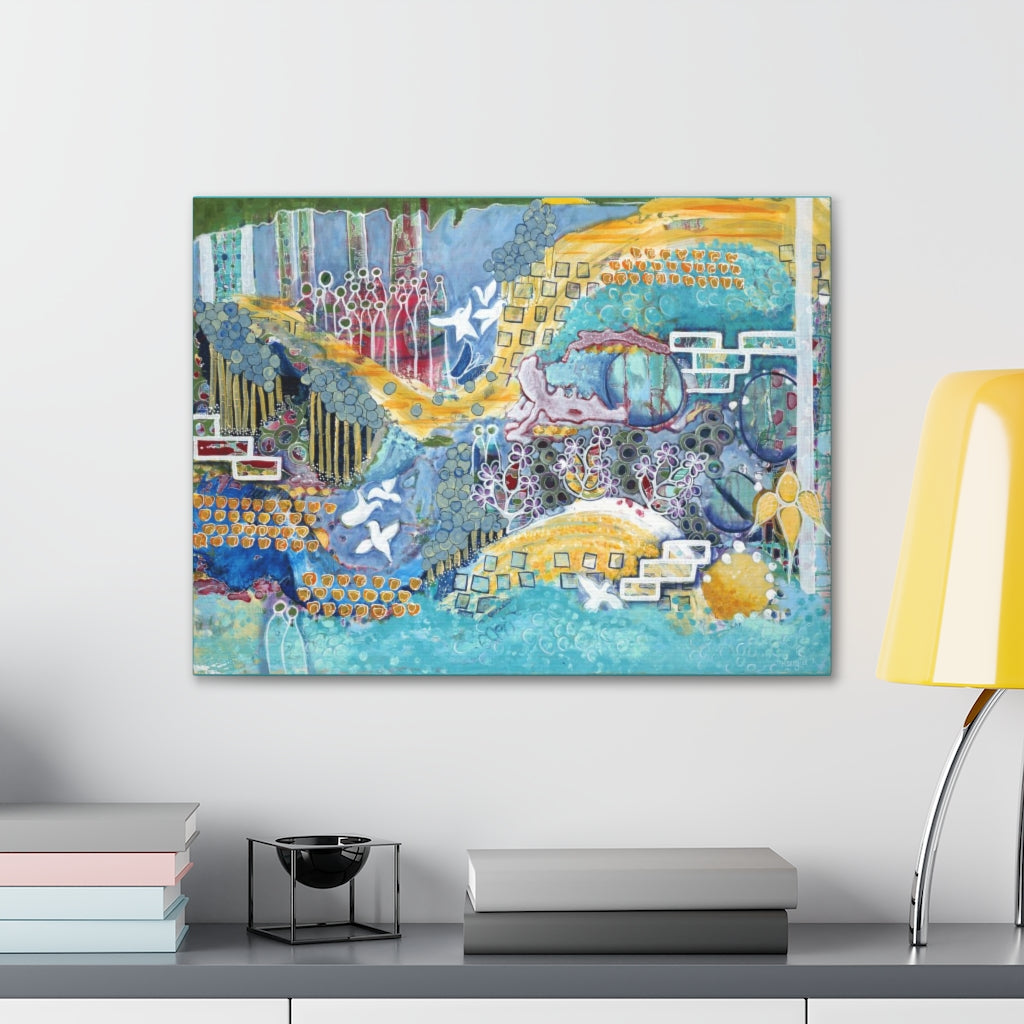 "Sun Sky Sea" - Canvas Gallery Wraps