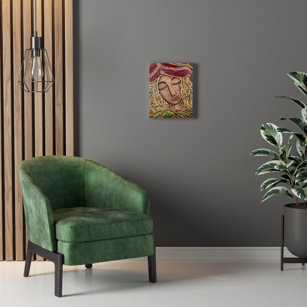 "She Tends to The Garden of Hope" - Canvas Gallery Wraps