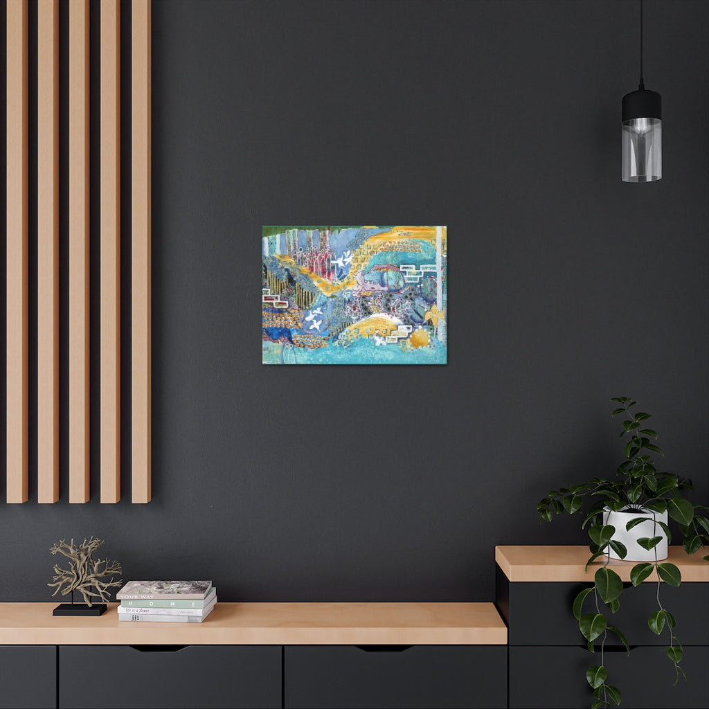 "Sun Sky Sea" - Canvas Gallery Wraps
