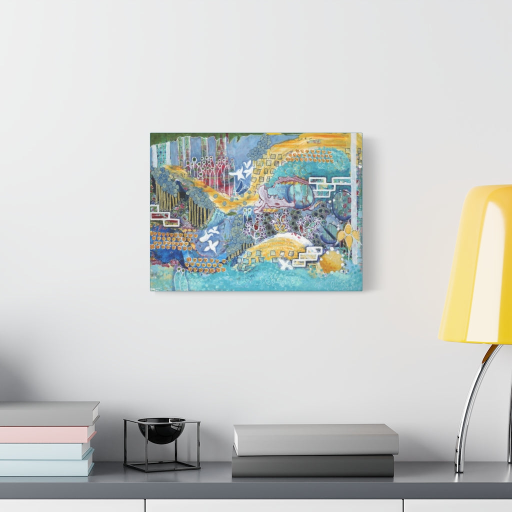 "Sun Sky Sea" Canvas Print (Australia)