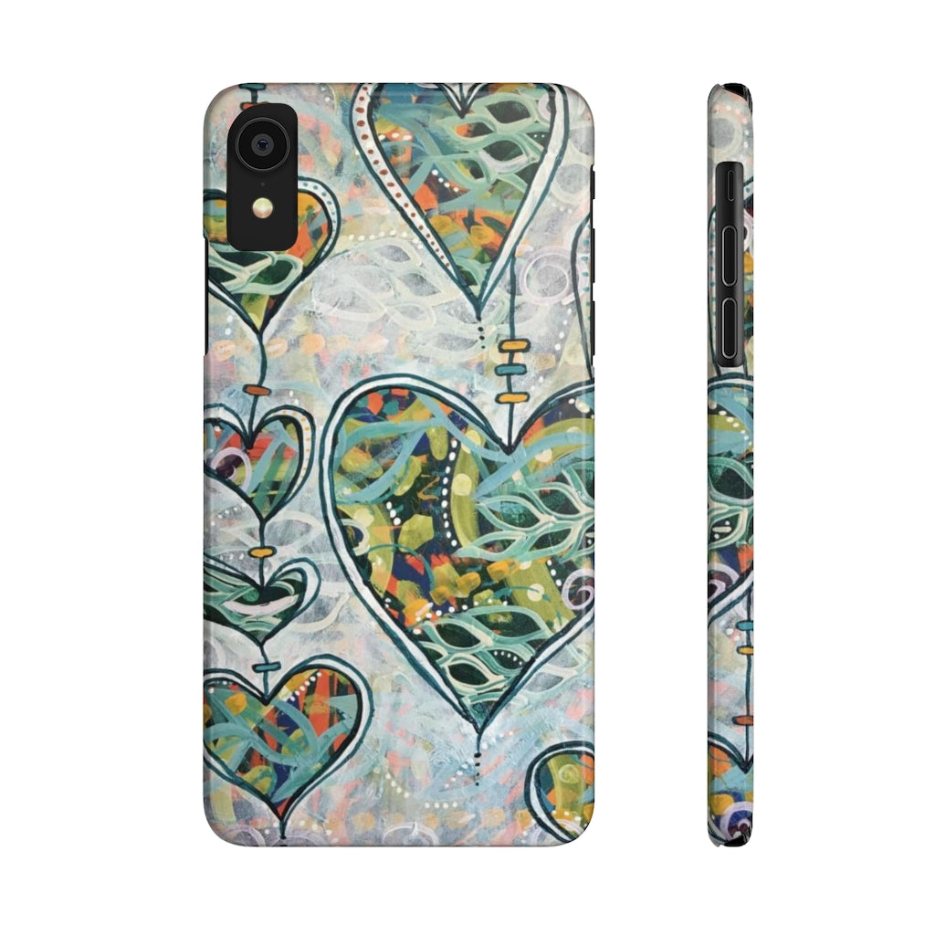 Botanical Hearts - Phone Cases, Case-Mate