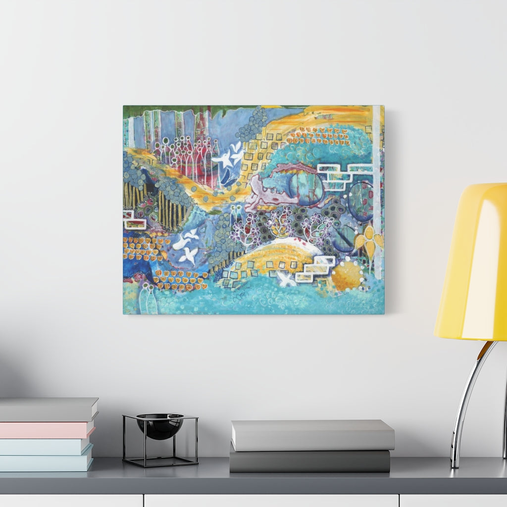 "Sun Sky Sea" Canvas Print (Australia)
