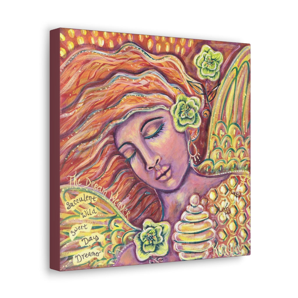 "Dream Weaver" Canvas Print 12x12 Inches (Australia)